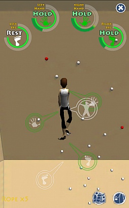 画像ギャラリー No.006のサムネイル画像 / なぜプレイするのか。そこに岩があるから。iOS向けアクションゲーム「クライマーズハイ」を紹介する「(ほぼ)日刊スマホゲーム通信」第226回