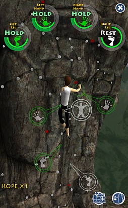 画像ギャラリー No.008のサムネイル画像 / なぜプレイするのか。そこに岩があるから。iOS向けアクションゲーム「クライマーズハイ」を紹介する「(ほぼ)日刊スマホゲーム通信」第226回