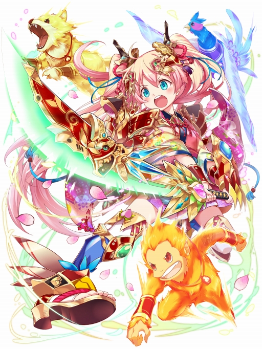 画像ギャラリー No.002のサムネイル画像 / 「黒猫のウィズ」,絵巻物の世界を舞台にした新イベント「新説 桃娘伝II 絡繰桃源虹絵巻」を開催