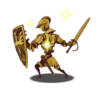 画像ギャラリー No.002のサムネイル画像 / 「千年勇者〜時渡りのトモシビト〜」のオープンβテストがスタート。「おうごんきし」の出現率が2倍になるキャンペーンが開催中