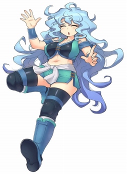 画像ギャラリー No.001のサムネイル画像 / 「リングドリーム 女子プロレス大戦」,魔王の参謀「マーメイド塩味」が新デザインで登場