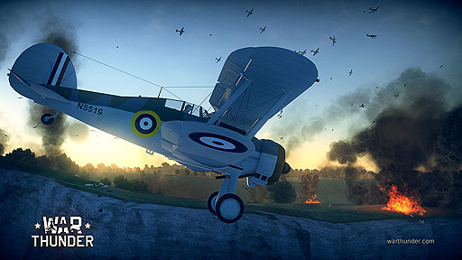 画像ギャラリー No.004のサムネイル画像 / PC用MMOフライトアクション「War Thunder」が,PlayStation 4でもリリースされることが明らかに