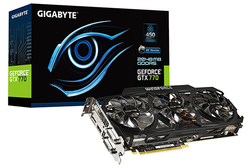 画像ギャラリー No.001のサムネイル画像 / GIGABYTEからOC版GTX 770搭載カードが発表に。想定売価は未公表