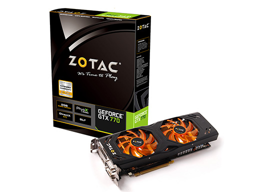 画像ギャラリー No.001のサムネイル画像 / ZOTACからGTX 770搭載カードが登場。5万円台半ばで5月31日発売