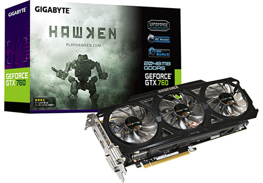 画像ギャラリー No.001のサムネイル画像 / GIGABYTE製のOC版GTX 760カードとGK208コア版GT 640カードが発売に