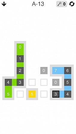 画像ギャラリー No.007のサムネイル画像 / カラフルなラインでブロックを埋めろ。iOS向けパズルゲーム「SEQ」を紹介する「(ほぼ)日刊スマホゲーム通信」第259回