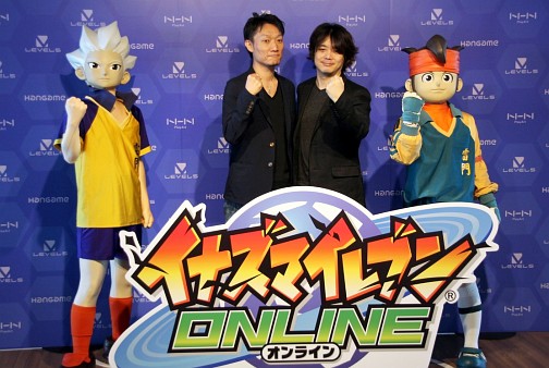 画像集#015のサムネイル/「イナズマイレブン オンライン」記者発表会をレポート。レベルファイブの日野晃博社長もゲームの仕上がりに太鼓判