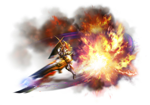 画像ギャラリー No.003のサムネイル画像 / 「モンハン エクスプロア」キリン雷帝種や覇玉武器“ガンランス”詳細が公開