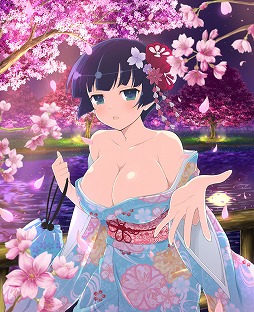 画像ギャラリー No.005のサムネイル画像 / 「閃乱カグラ NewWave Gバースト」,イベント“夜のお花見はふしぎがいっパイ”開催