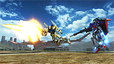 画像集#018のサムネイル/「機動戦士ガンダム EXVS FULL BOOST」追加機体第4弾が3月19日より配信。 ガイアガンダム(バルトフェルド搭乗),ザク頭Zガンダム,シルバースモーが登場