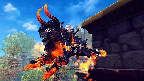 画像集#012のサムネイル/「幻想神域」,新たな幻神や乗り物を獲得できる「ギルドダンジョン」を実装するアップデートを本日実施。「珍獣ハンターイベント」も開催中