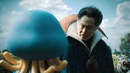 画像ギャラリー No.002のサムネイル画像 / 「DQM スーパーライト」,北大路欣也さんと橋本環奈さんが初共演する新CMの放送がスタート。8月22日より新宿駅にホイミスライムのスマホ充電器も登場