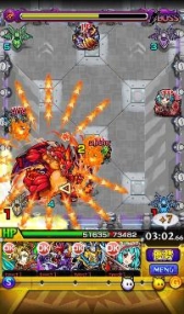 画像ギャラリー No.011のサムネイル画像 / 「モンスト」をタイムアタックに特化させた「モンストスタジアム」が2015年春に配信予定。最大8人で同時プレイ可能な対戦ゲーム