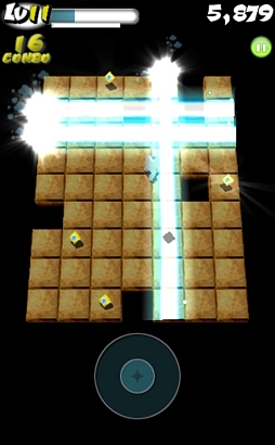 画像ギャラリー No.006のサムネイル画像 / おっさんを操作してビームを避けまくれ! iOS向けアクションゲーム「よけリーマン」を紹介する「(ほぼ)日刊スマホゲーム通信」第392回