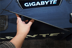 画像集#014のサムネイル/GIGABYTE,日本で展開中のゲーマー向けマウスとキーボードをアピール