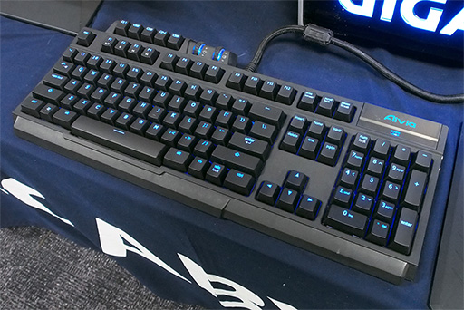 画像集#015のサムネイル/GIGABYTE,日本で展開中のゲーマー向けマウスとキーボードをアピール