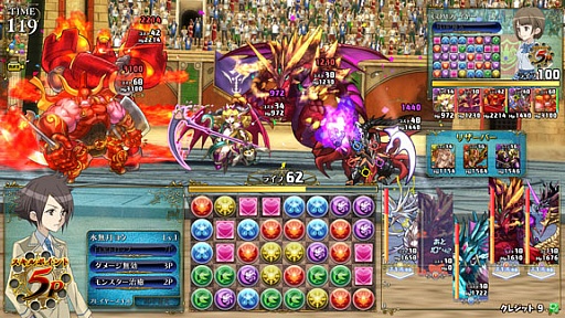 画像ギャラリー No.039のサムネイル画像 / 「パズドラ バトルトーナメント」のプレイレポートをお届け。対戦システムが予想以上に熱かった