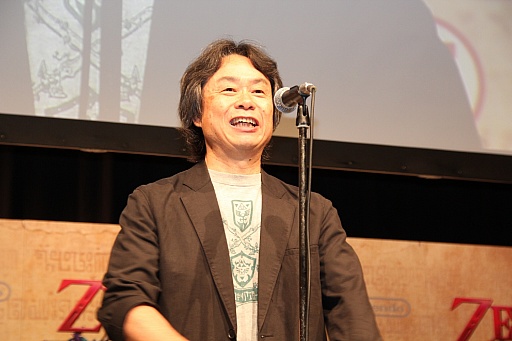 画像集#003のサムネイル/「ゼルダ無双」の完成発表会が開催。「ゼルダの伝説」生みの親である宮本 茂氏も登壇した会場の模様をレポート