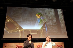 画像集#015のサムネイル/「ゼルダ無双」の完成発表会が開催。「ゼルダの伝説」生みの親である宮本 茂氏も登壇した会場の模様をレポート