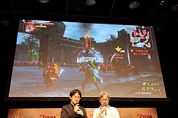 画像集#017のサムネイル/「ゼルダ無双」の完成発表会が開催。「ゼルダの伝説」生みの親である宮本 茂氏も登壇した会場の模様をレポート