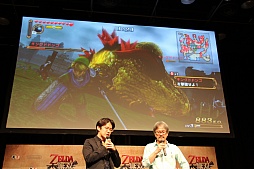 画像集#020のサムネイル/「ゼルダ無双」の完成発表会が開催。「ゼルダの伝説」生みの親である宮本 茂氏も登壇した会場の模様をレポート