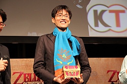 画像集#021のサムネイル/「ゼルダ無双」の完成発表会が開催。「ゼルダの伝説」生みの親である宮本 茂氏も登壇した会場の模様をレポート