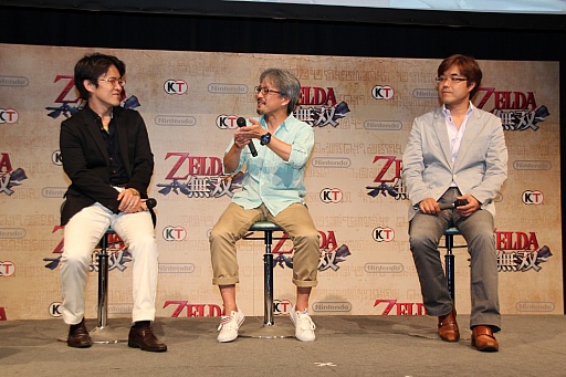 画像集#023のサムネイル/「ゼルダ無双」の完成発表会が開催。「ゼルダの伝説」生みの親である宮本 茂氏も登壇した会場の模様をレポート