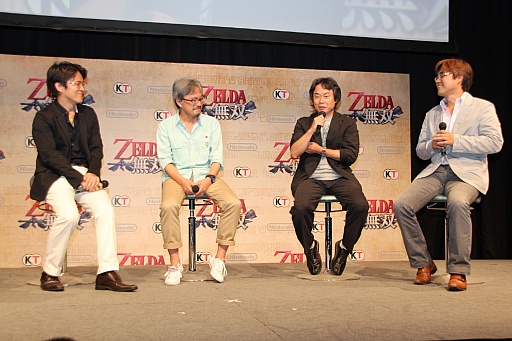 画像集#024のサムネイル/「ゼルダ無双」の完成発表会が開催。「ゼルダの伝説」生みの親である宮本 茂氏も登壇した会場の模様をレポート