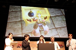 画像集#027のサムネイル/「ゼルダ無双」の完成発表会が開催。「ゼルダの伝説」生みの親である宮本 茂氏も登壇した会場の模様をレポート