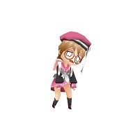 画像ギャラリー No.014のサムネイル画像 / 「ぷちっとくろにくる」,綿毛で空を飛ぶ「飛行機能」を追加。学園祭イベントも