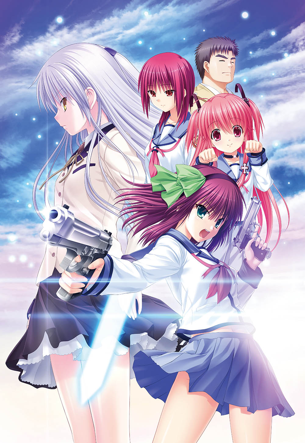 Key Angel Beats 1st Bea 日文硬盘版 带全cg档 Amp 攻略 日本语启动补丁 Vnr内嵌翻译教程 极客分享