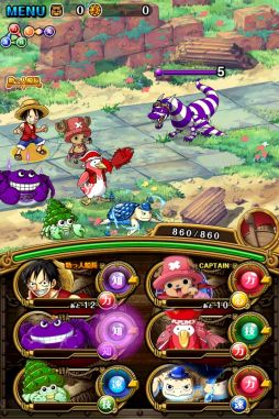 画像集#019のサムネイル/「ONE PIECE トレジャークルーズ」,Twitterと連動で「チョッパーマン」が手に入る