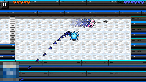 画像ギャラリー No.007のサムネイル画像 / 爽快なタップ移動と高い難度がクセになる! iOS向けワイヤーアクションゲーム「うさぎマン」を紹介する「(ほぼ)日刊スマホゲーム通信」第456回