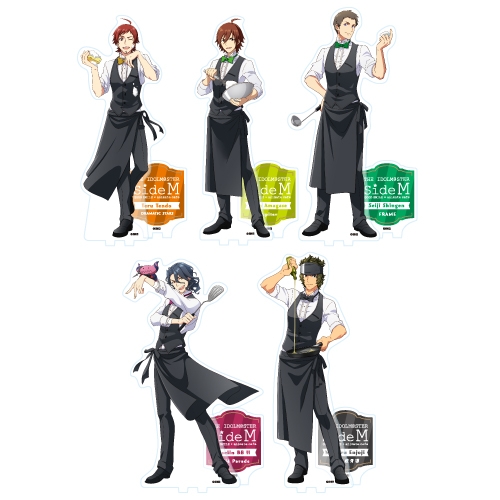 画像ギャラリー No.009のサムネイル画像 / 「アイドルマスター SideM」がアニメイトカフェと再びコラボ。6月30日から