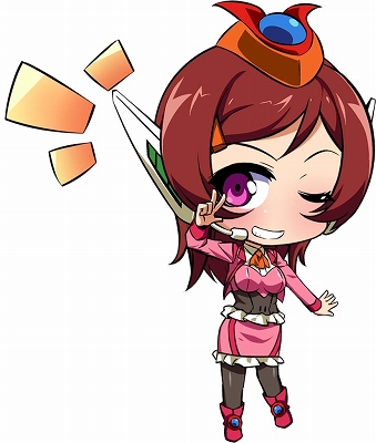 画像集#004のサムネイル/「ロボットガールズZ ONLINE」,チームAの「アフロさん」&「ダイアナさん」が参戦