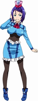 画像集#005のサムネイル/「ロボットガールズZ ONLINE」,チームAの「アフロさん」&「ダイアナさん」が参戦