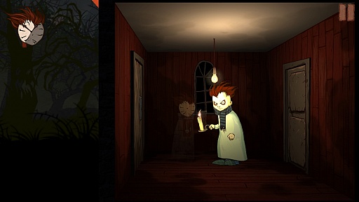 画像集#005のサムネイル/たった独り,長く狂おしい夜を耐えろ……iOS向けホラーゲーム「Knock-Knock」を紹介する「(ほぼ)日刊スマホゲーム通信」第502回