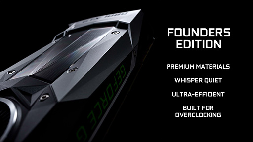 PascaläƷɤʤˡ Founders EditionäƲ㤦Ρ GeForce GTX 1080פε䥢쥳NVIDIA