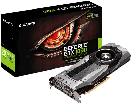 画像ギャラリー No.001のサムネイル画像 / GIGABYTEの「GeForce GTX 1080 Founders Edition」が発売。税込価格は約10万円