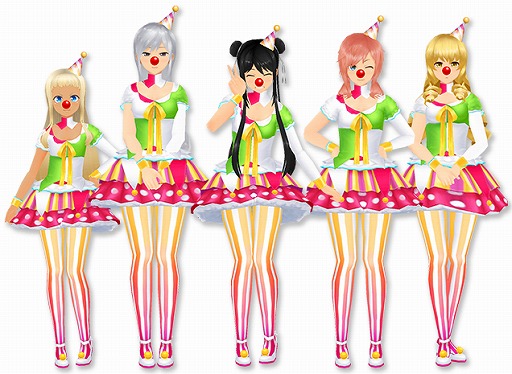 画像ギャラリー No.002のサムネイル画像 / 「スクスト」,新コス“サーカスピエロ”が登場