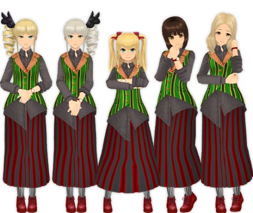 画像ギャラリー No.005のサムネイル画像 / 「スクールガールストライカーズ」で「協力戦」イベント開催。報酬で桃川紗々の新EXRメモカが手に入る