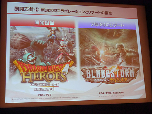 画像集#020のサムネイル/コーエーテクモホールディングスの第2四半期決算説明会が開催。「討鬼伝 極」や「ゼルダ無双」の好調により経営統合以来最高の上半期業績に