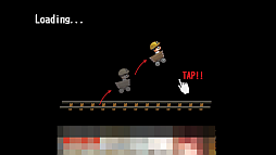 画像集#002のサムネイル/とぼけた見た目で高難度。スマートフォン向けアクション「爆走!鬼畜トロッコ」を紹介する「(ほぼ)日刊スマホゲーム通信」第516回