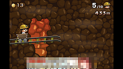 画像集#006のサムネイル/とぼけた見た目で高難度。スマートフォン向けアクション「爆走!鬼畜トロッコ」を紹介する「(ほぼ)日刊スマホゲーム通信」第516回