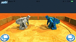 画像集#002のサムネイル/あのバカゲーがついに手のひらで。スマートフォン向け物理演算相撲ゲーム「Sumotori Dreams」を紹介する「(ほぼ)日刊スマホゲーム通信」第519回