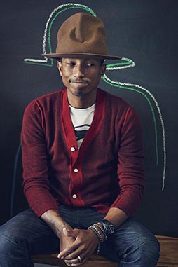 画像集#003のサムネイル/「NBA 2K15」のBGM選曲をアーティストのファレル・ウィリアムスが担当