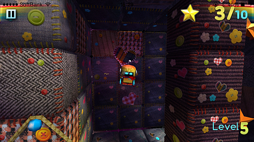 画像集#004のサムネイル/キュートなロボットが不思議な空間で星集め。スマホ向けアクション「Rocket Robo」を紹介する「(ほぼ)日刊スマホゲーム通信」第542回