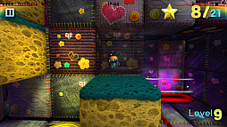 画像集#008のサムネイル/キュートなロボットが不思議な空間で星集め。スマホ向けアクション「Rocket Robo」を紹介する「(ほぼ)日刊スマホゲーム通信」第542回