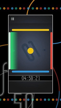 画像ギャラリー No.002のサムネイル画像 / 同じ色のバーへボールをフリックする「Flicks50」がiOS/Android向けに配信