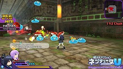 画像集#020のサムネイル/手軽に遊べる爽快アクション! 「超次元アクション ネプテューヌU」のプレイレポートをお届けします